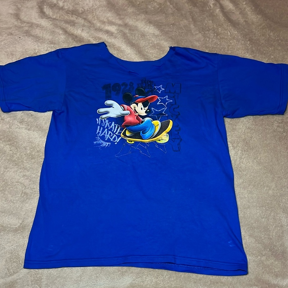 Gently worn Disney Mickey Skate T-Shirt